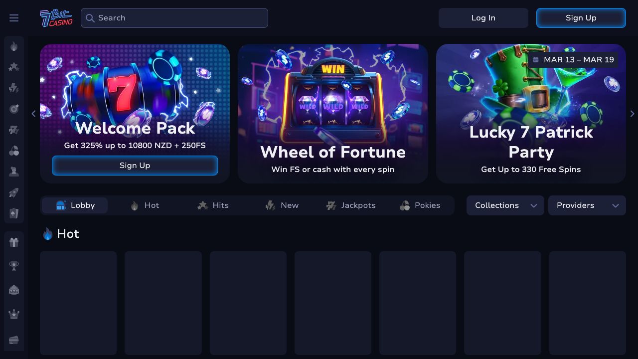 7Bit Casino screenshot